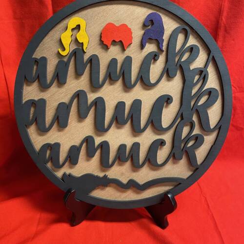 Amuck Sign Halloween