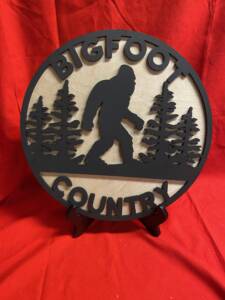 Bigfoot Sign