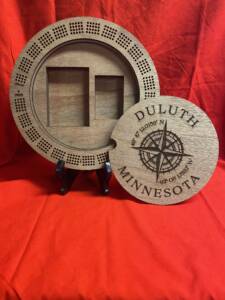Compass Cribbage Board