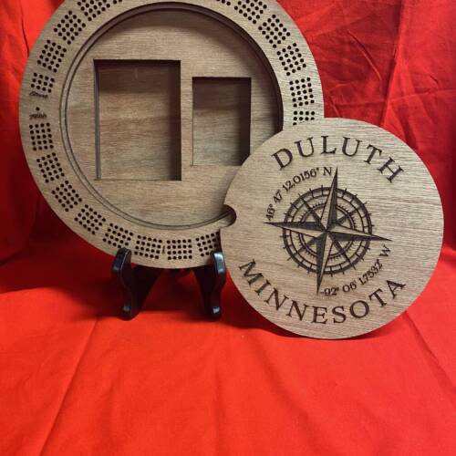 Compass Cribbage Board