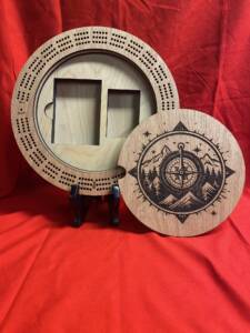Compass Cribbage Board 2
