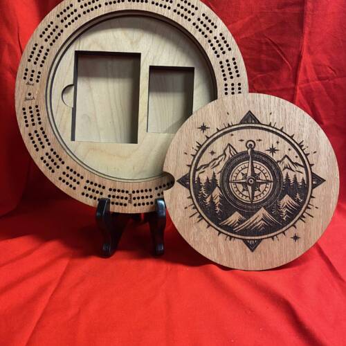 Compass Cribbage Board 2