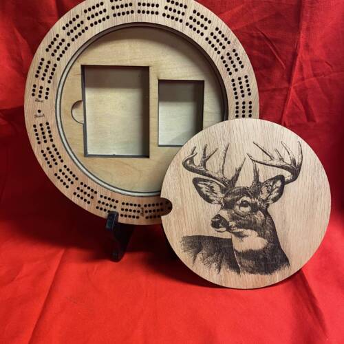 Deer Cribbage Board