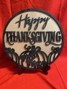 Happy Thanksgiving Sign