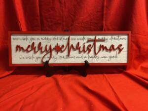 Merry Christmas Sign