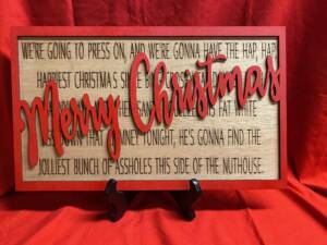 Merry Christmas Sign 2