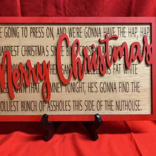 Merry Christmas Sign 2