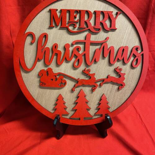 Merry Christmas Sign 4